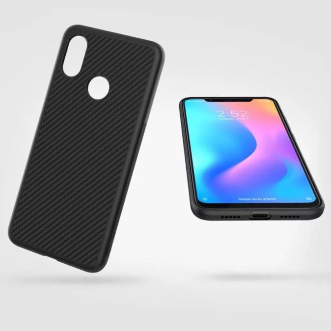 Ốp Điện Thoại Sợi Carbon Cho Redmi Note 7 / Softcase Redmi Note 7 Nyc-859