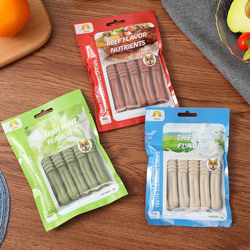 Xương gặm taotaopet giúp sạch răng, thơm miệng, bổ sung canxi cho chó - thức ăn vặt cho thú cưng - Kitty Pet Shop BMT