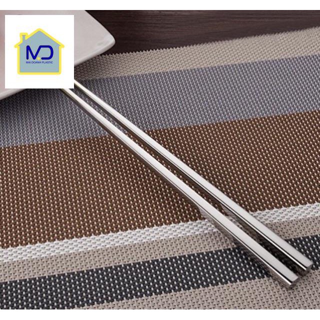 Đũa inox 304 cao cấp Hàn Quốc(Set 5 đôi)