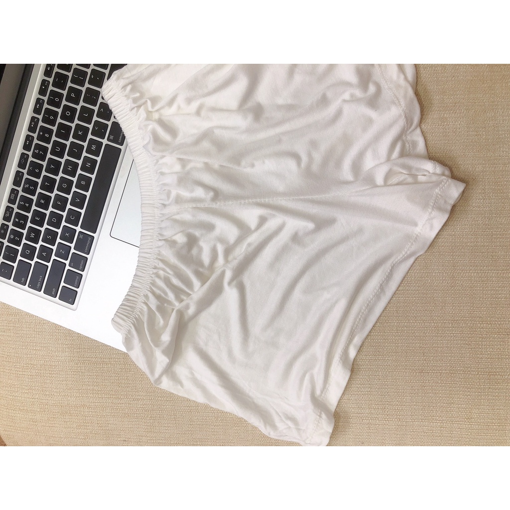 Đồ ngủ nữ vải cotton thấm hút mồ hôi, set mặc nhà ba lỗ đùi co giãn form rộng 38kg - 65kg BT01