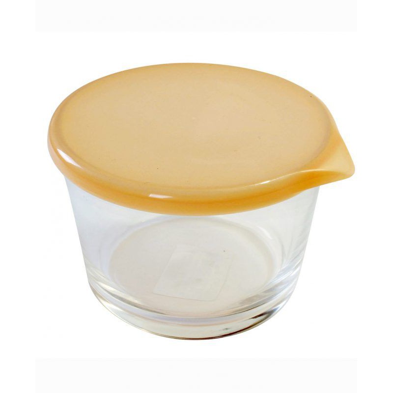 Hộp thủy tinh tròn có nắp đậy 250ml - Hàng Nhật nội địa