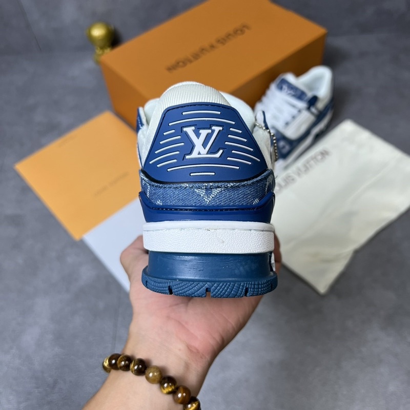 GIÀY LV XANH TRẮNG LAI AU CAO CẤP 1:1