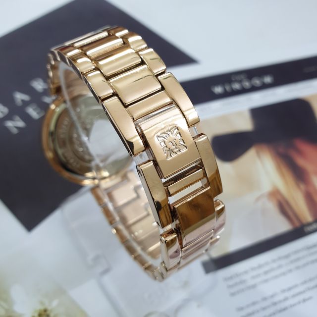 Đồng hồ nữ Anne Klein sẵn Rose & Gold 1362CHGB / 1362RGRG