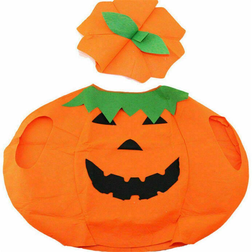 Đầm Hóa Trang Halloween Hình Bí Ngô Cho Bé Gái