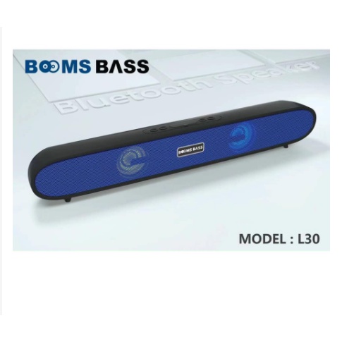 Loa Bluetooth BoomBass L30 Tích Hợp USB Thẻ Nhớ TF FM AUX Đèn Led Bass Trầm Mạnh, Speaker Không Dây Di Động T&amp;T