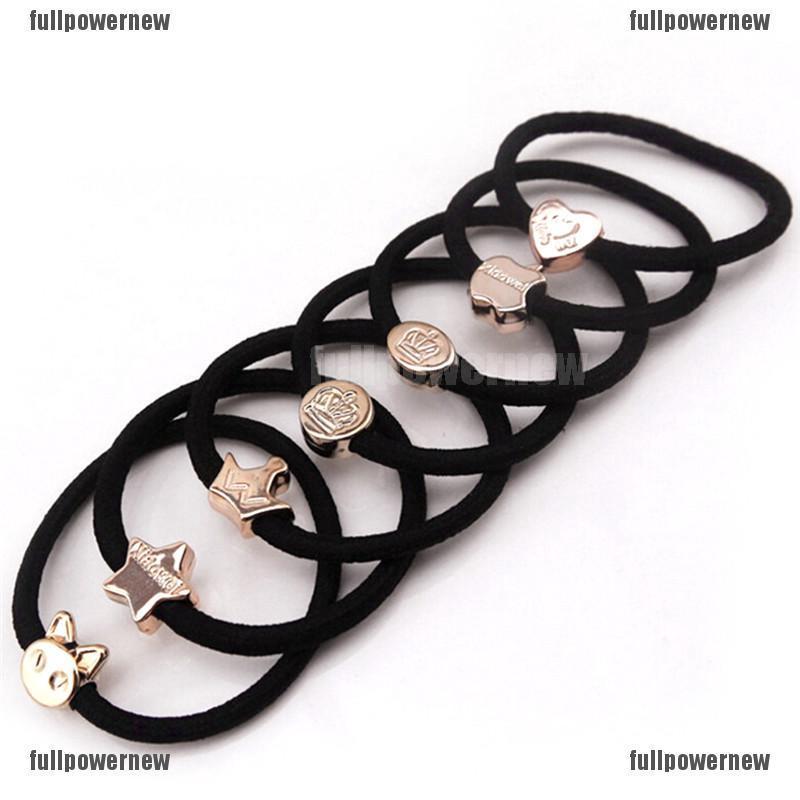 Bộ 10 Dây Cột Tóc Co Dãn Cho Nữ