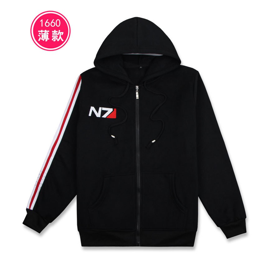 Áo khoác hoodie tay dài thời trang cá tính mass effect | BigBuy360 - bigbuy360.vn