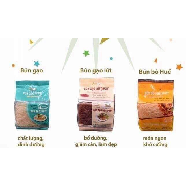 Combo 6 gói Bún gạo khô Jimmy hsd 15/10/2024