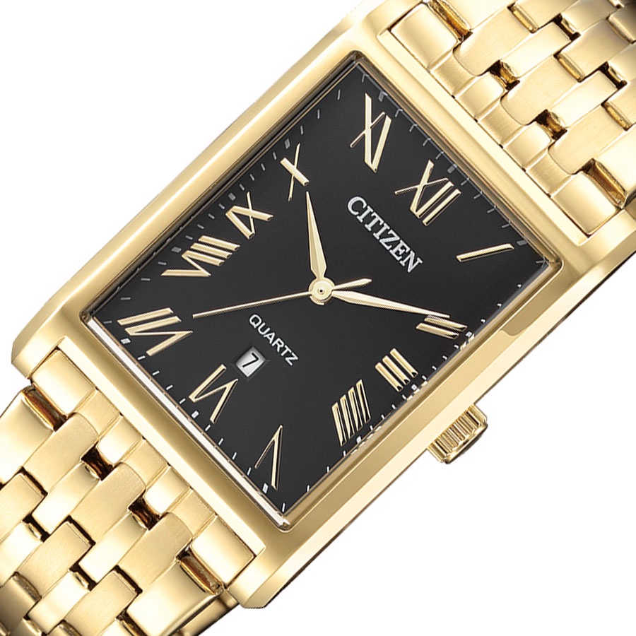Đồng Hồ Nam Citizen Dây Thép Không Gỉ BH3002-54E - Mặt Đen