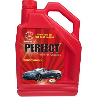Dầu Nhớt Cao Cấp Perfect dành cho động cơ ô tô (4 lít) 20w50