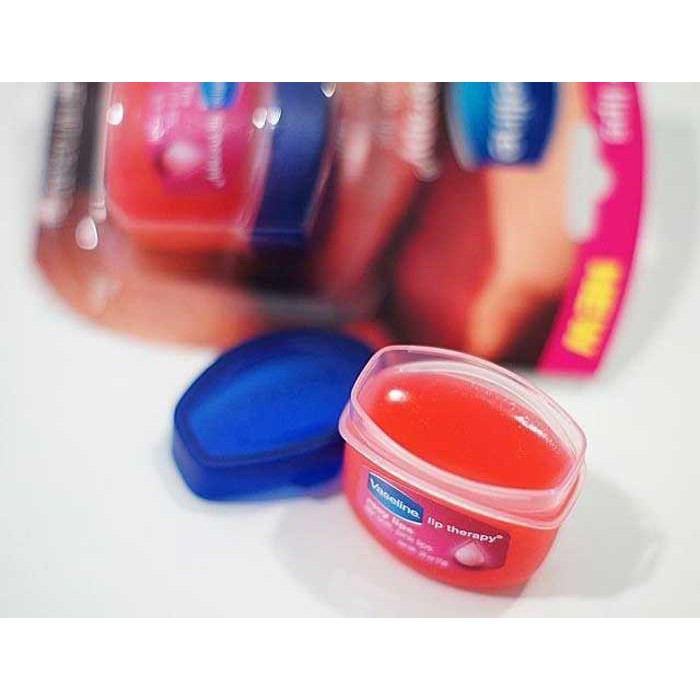 Son dưỡng môi Vaseline Rosy lips làm hồng môi chỉ trong tiên tháng, môi nẻ mấy cũng hết  [Cam kết chính hãng Mỹ]