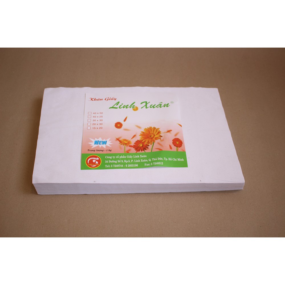 Giấy y tế Linh xuân dùng làm giấy lót, giấy thấm, giấy lau trong y tế