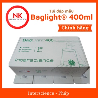 Túi dập mẫu Baglight 400ml Interscience