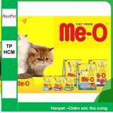 Thức ăn mèo dạng viên cho mèo lớn Me-O 350gr (3 vị ) thức ăn mèo