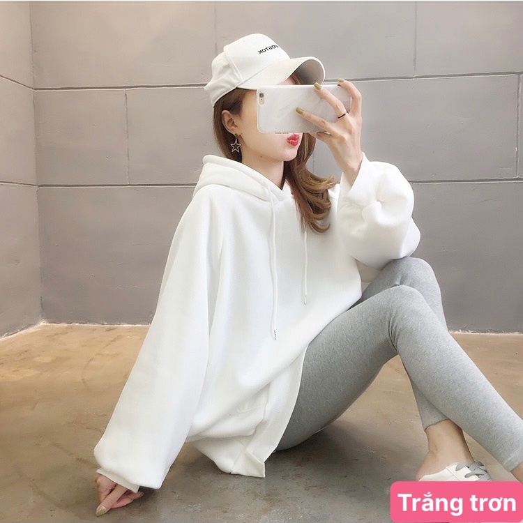 Áo Hoodie Nỉ Lót Bông From Unisex 3D05 kèm nhiều mẫu đẹp