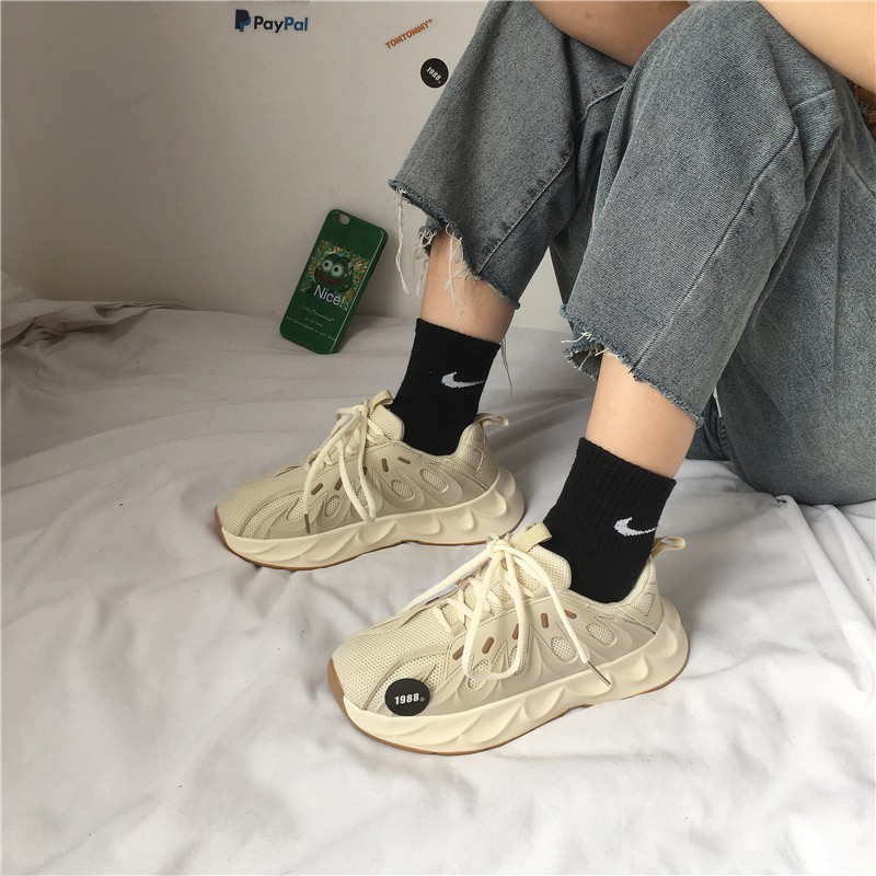 Giày ulzzang đế viền sóng loại đẹp (ảnh thật ở cuối)