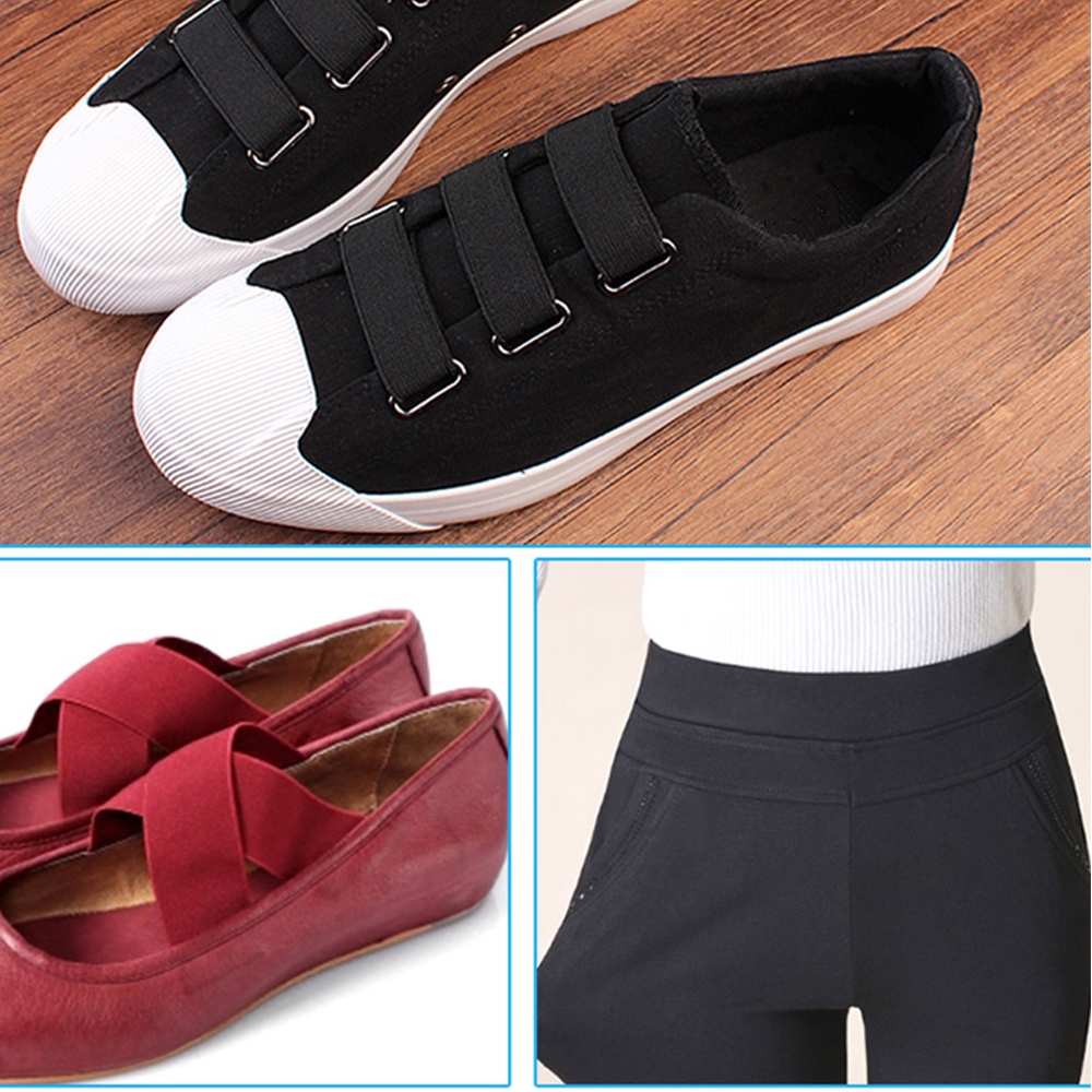 Cuộn dây co giãn dài 2m màu trơn tiện dụng