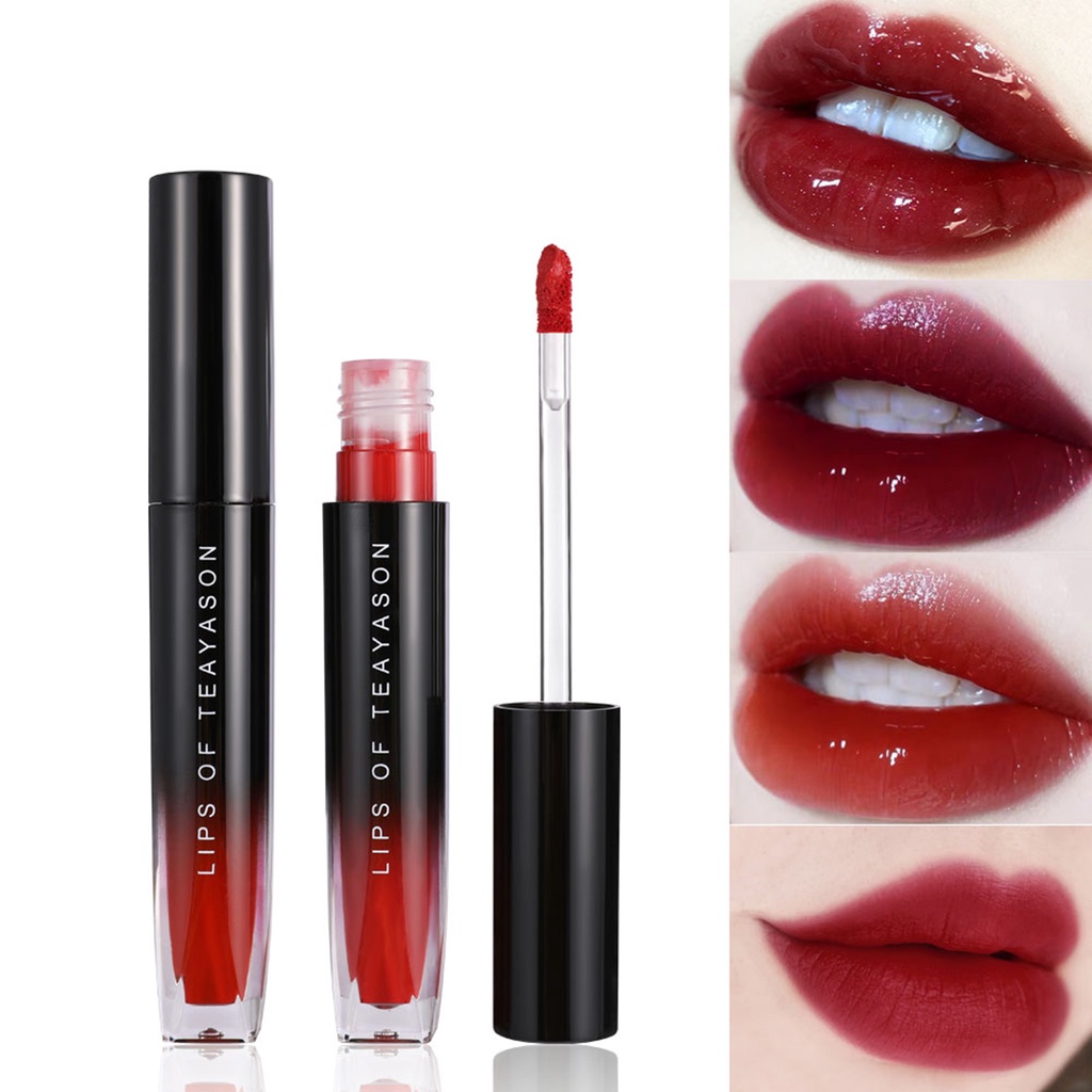 CODseller Lipgloss Lasting Color Velvet Effect Cosmetics Matte Sexy Red  Liquid Lipgloss for Beauty