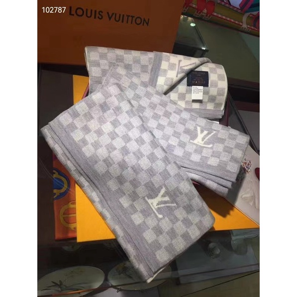 Khăn Choàng Len Lv Thời Trang Cho Nam Nữ