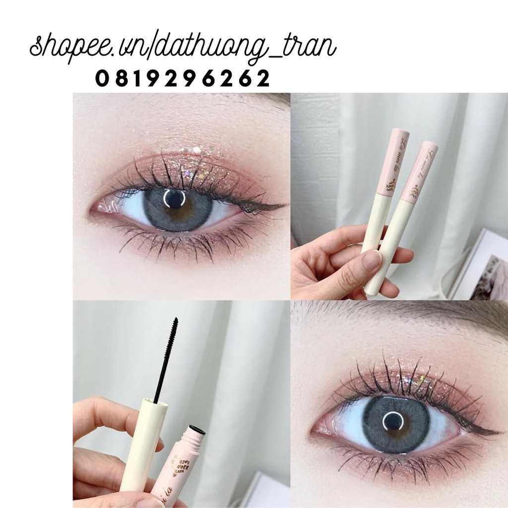 Mascara Siêu Mảnh Tơi Mi Lameila Skinny Microcara Vỏ Hồng