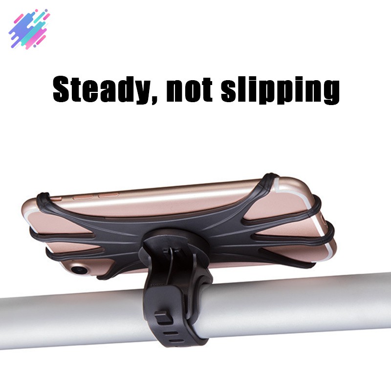 Kẹp giữ điện thoại tiện lợi gắn ghi đông xe đạp