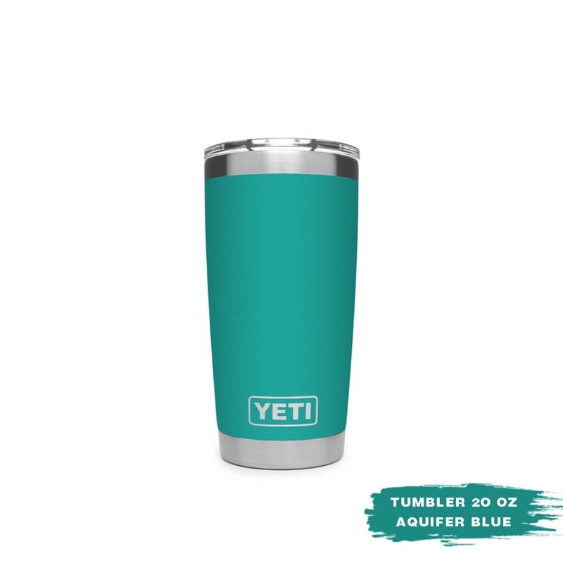 LY YETI 20oz AQUIFER BLUE