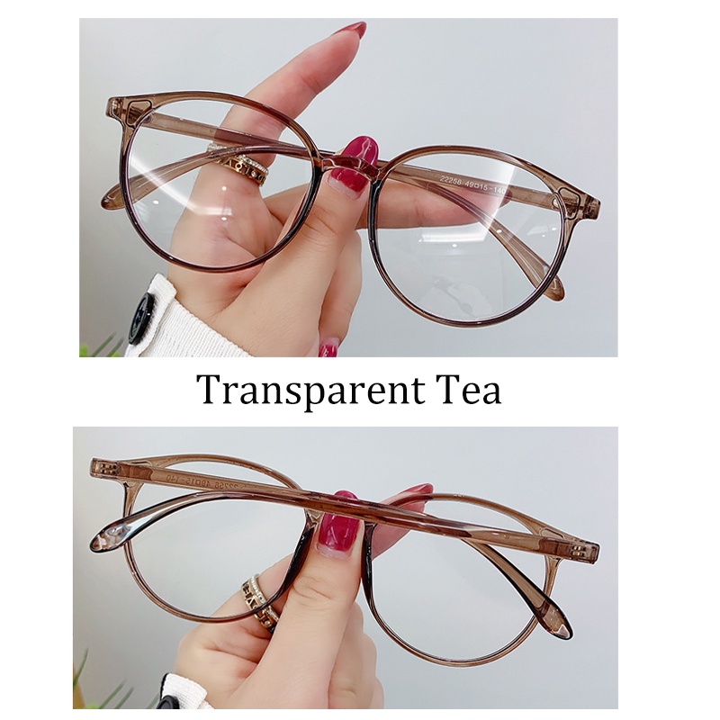 Kính Mát Gọng Tròn Chống Bức Xạ Cho Nam Nữ