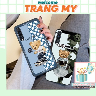 Ốp lưng Samsung A50/ A50S/ A30S bear brick, gấu cool bear thời trang cao cấp, ốp lưng dẻo RẺ BỀN ĐẸP
