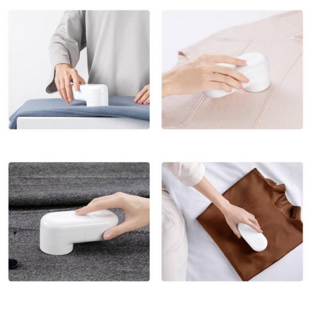 Máy Cắt Lông Xù Quần Áo Xiaomi Mijia MQXJQ01KL - Máy cắt xơ vải Xiaomi - Lực hút mạnh mẽ, pin dung lượng cao