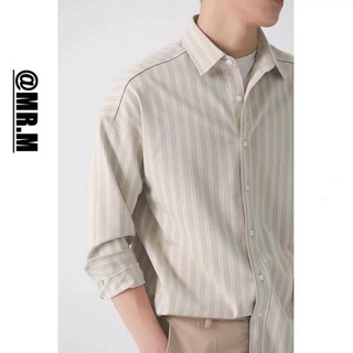 Áo sơ mi nam Áo sơ mi nam dài tay cotton nguyên chât cổ trụ thiết kế viền thoáng mát Áo sơ mi nam thiết kế thời trang chất lượng cực đẹp