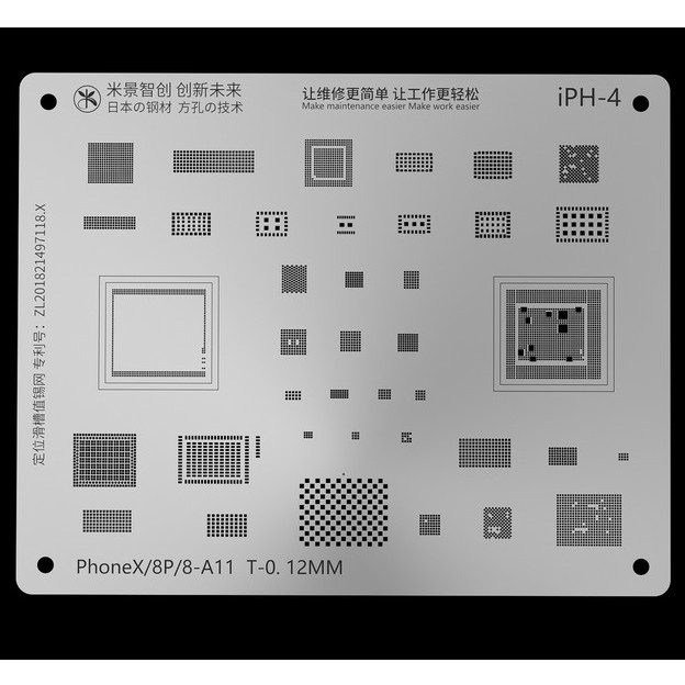 Vỉ Mijing làm chân iPh.one 8-X đủ ic