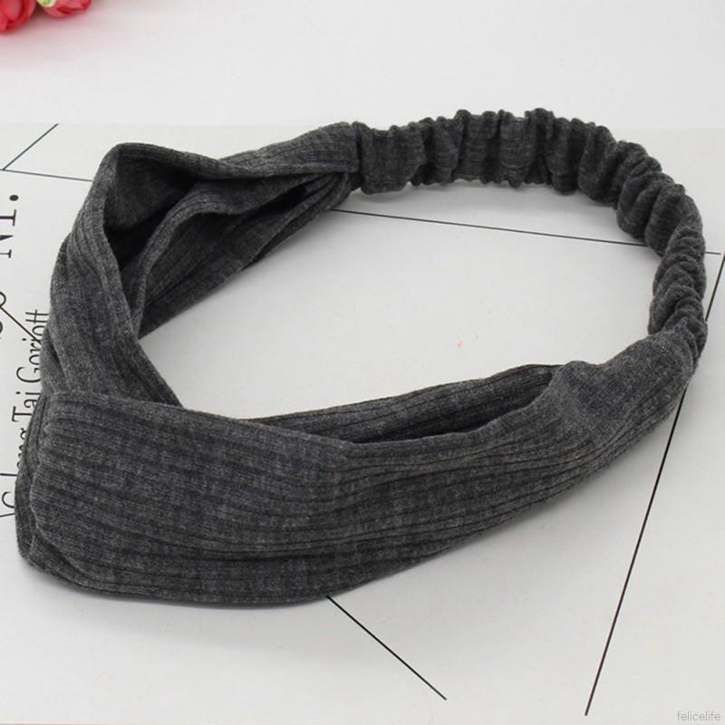 Băng đô vải thắt nút thời trang cá tính