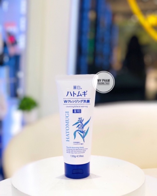 Sữa Rửa Mặt Chiết Xuất Ý Dĩ Hatomugi Naturie 130g Nhật | BigBuy360 - bigbuy360.vn