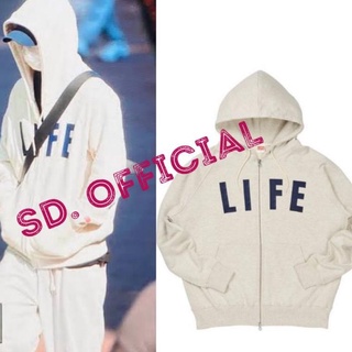 Hyunjin LIFE DTF Áo Khoác Dây Kéo In Hình Stray kids
