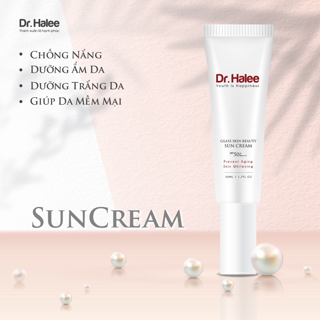 Combo 2 Kem Chống Nắng Dr Halee Sun Cream SPF50+ / PA++++