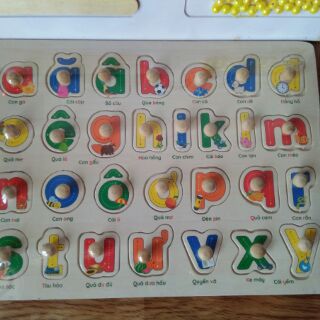 Combo 6 bảng núm cho bé