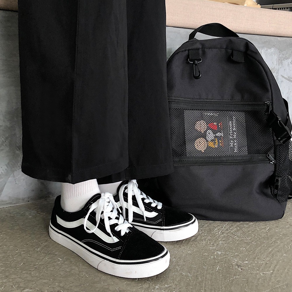 [Ảnh tự chụp] Giày Vans Old Skool đen (Full Box)