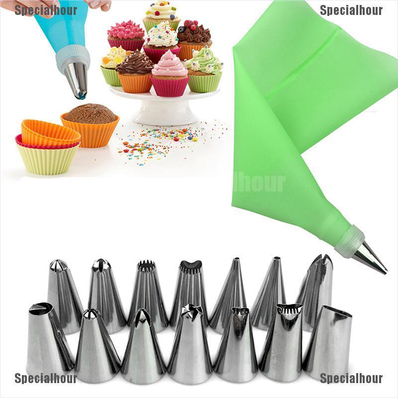Set 16 Túi Bắt Kem Trang Trí Bánh Tiện Dụng | BigBuy360 - bigbuy360.vn