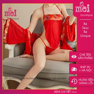 Set đồ ngủ gợi cảm quyến rũ Cosplay cô dâu sexy Chất ren cực mát Mẫu HOT 2021