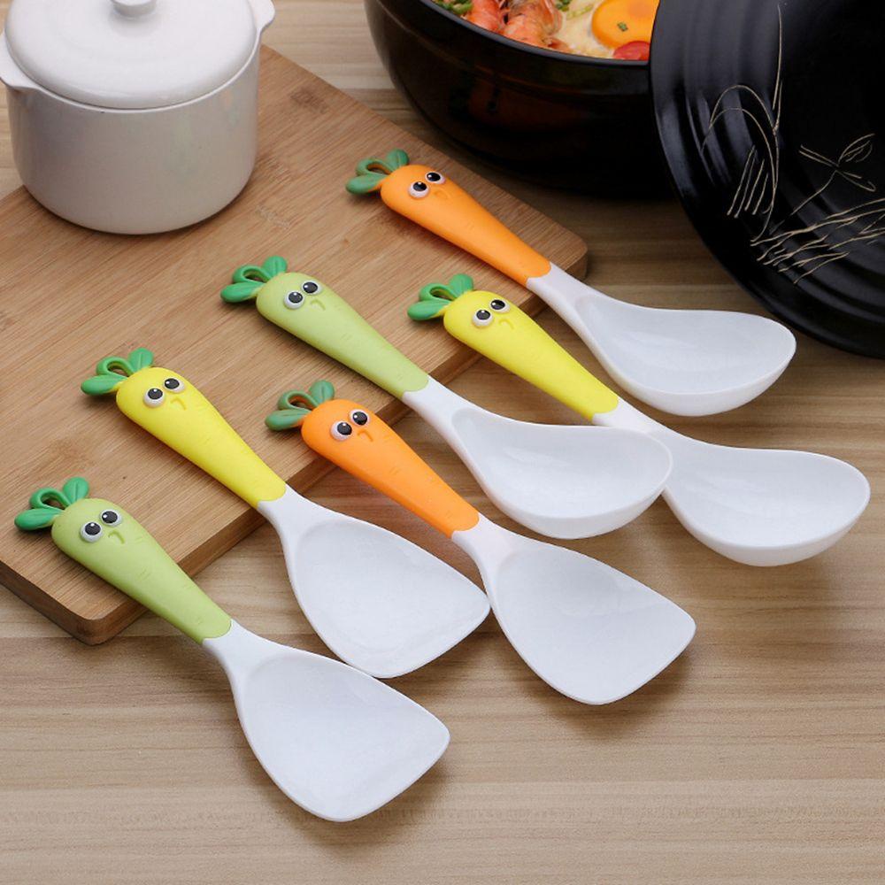 Muỗng Ăn Súp Hình Củ Cà Rốt Dễ Thương