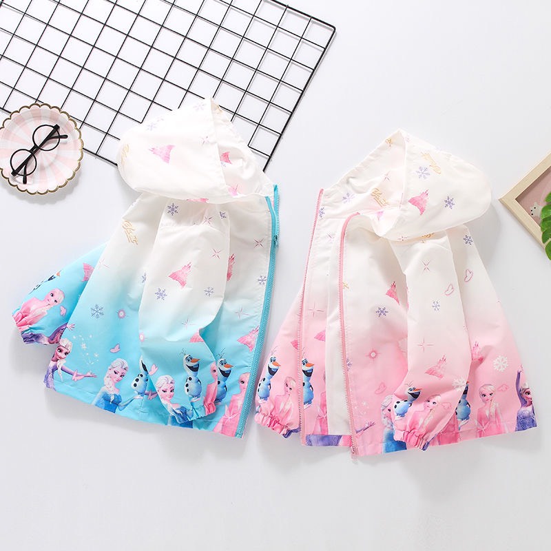 Áo Khoác Gió Họa Tiết Elsa MD235 -  Jumping Beans Official Store