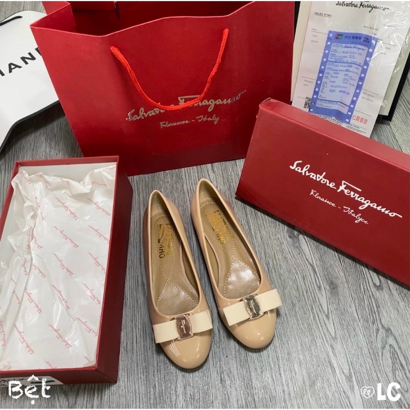 Giày bệt nơ svt fullbox