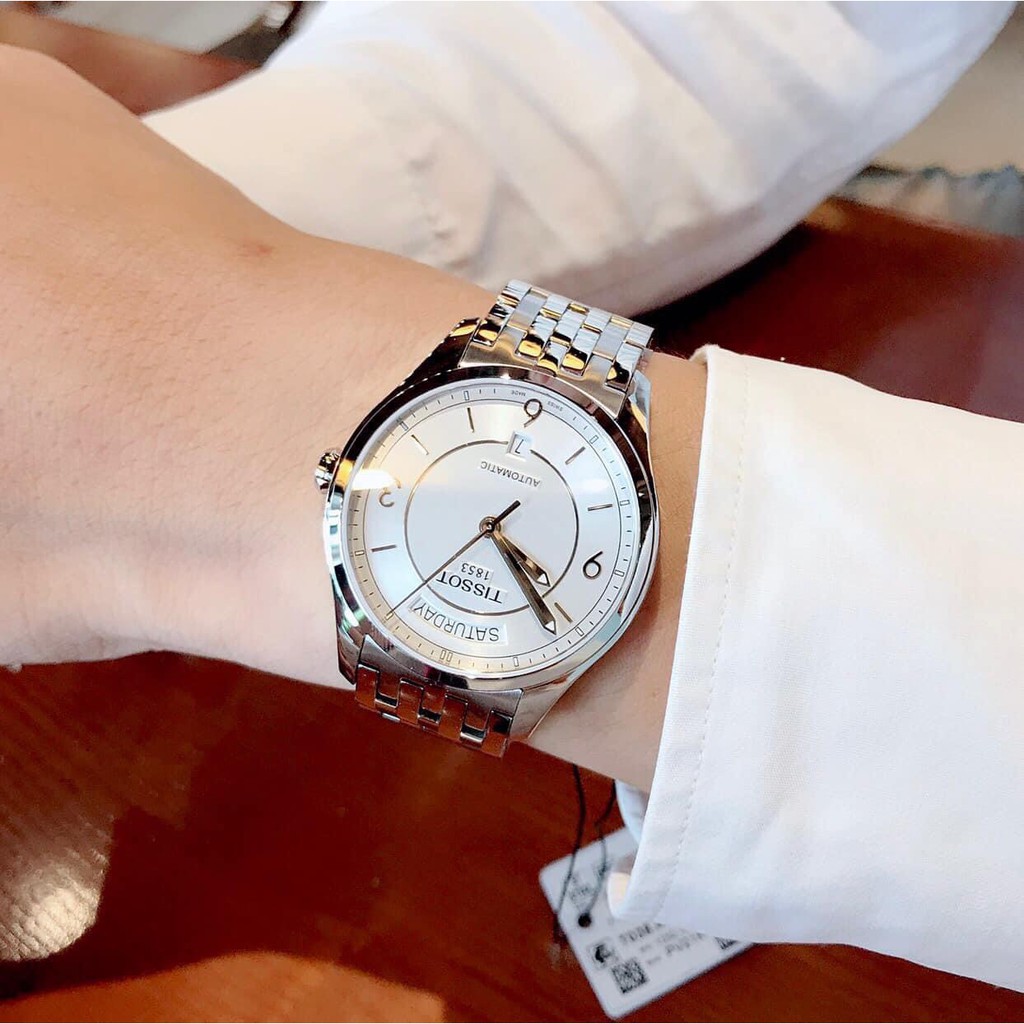Đồng hồ nam chính hãng Tissot T038.430.11.037.00 - Máy cơ tự động - Kính sapphire