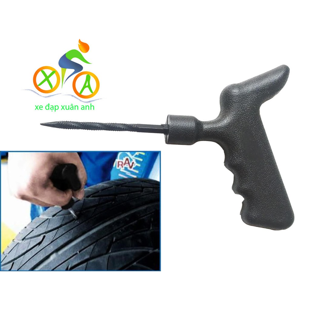 [Siêu rẻ - Free ship] Bộ dụng cụ vá xe không ruột