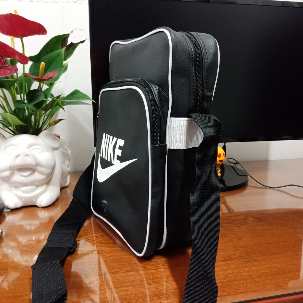 SALE HẾT MẪU - Túi đeo chéo 2 ngăn in hình nam nữ đều đeo được