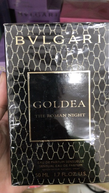 Nước hoa Bvlgari Goldea The Roman Night edp 50ml full seal