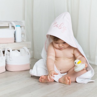 Khăn đa năng: kén ủ, chăn trùm đầu và khăn tắm cho bé  Chick Pea -Mỹ