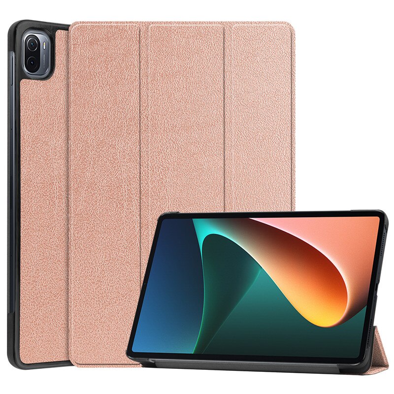 Bao Da Pu Máy Tính Bảng Nắp Gập Làm Giá Đỡ Đứng Cho Xiaomi Mi Pad 5 11 &quot;Mipad 5 Pro