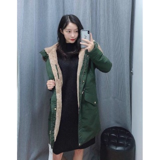 Áo khoác PARKA zara lót lông siêu ấm.