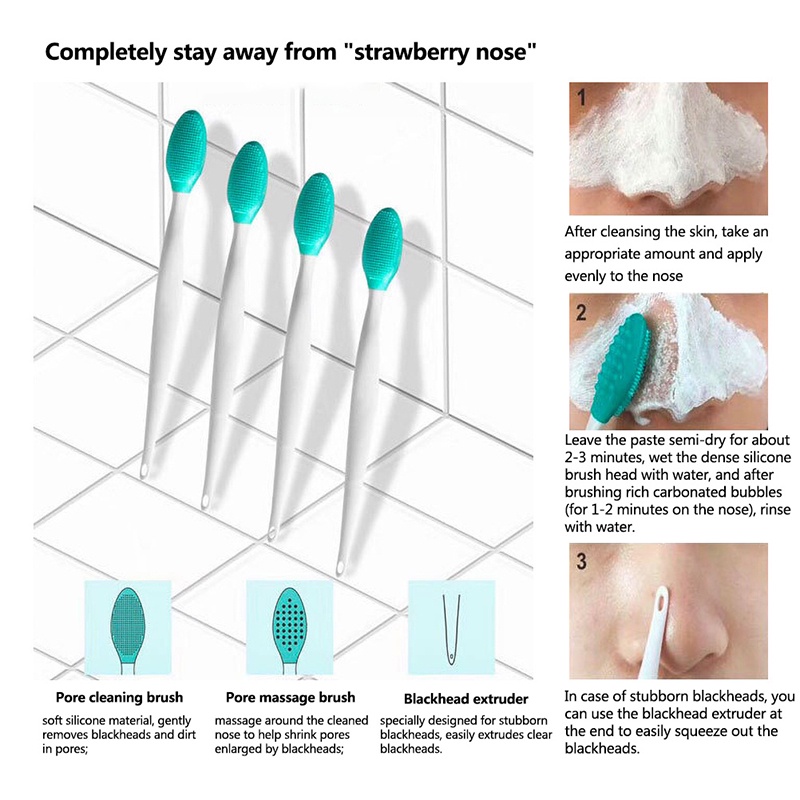 Tẩy Tế Bào Chết Mũi Silicone